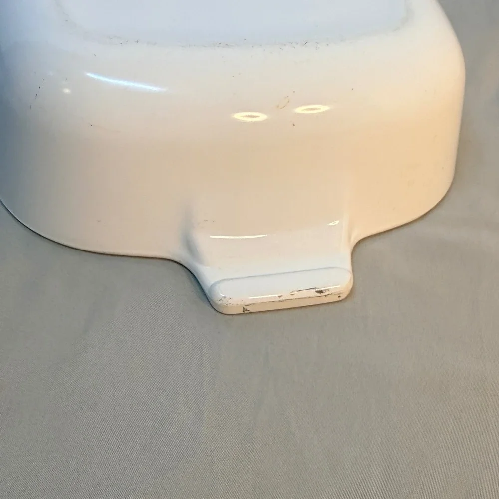 Vintage Corning Ware Cornflower Blue 1 QT Square Casserole Dish P-1-B USA
